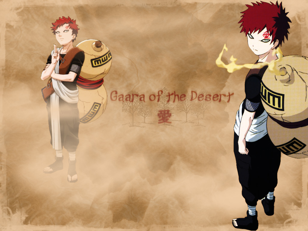 Gaara Of The Desert - 1024x768 - jpeg Gaara Of The Desert